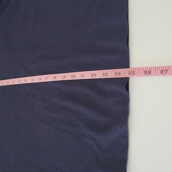 Talbots 3/4 sleeves multicolor embellish mini pom pom top women's size large - Picture 11 of 11